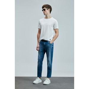 Lufian 111020259 Junya Erkek Basic Tişört Erkek T-Shirt