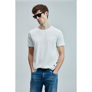 Lufian 111020259 Junya Erkek Basic Tişört Erkek T-Shirt