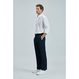 Lufian 111010637 Ellery Erkek Basic Gömlek Regular Fit Beyaz Erkek Gömlek