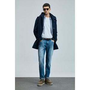 Lufian 111200189 Mattıas Smart Jean Erkek Pantolon Slim Fit Erkek Kot Pantolon