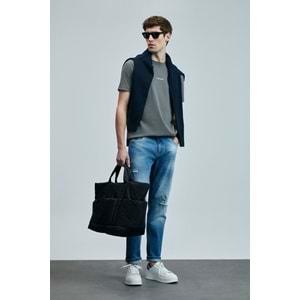 Lufian 111200196 Franz Smart Jean Erkek Pantolon Slim Fit Erkek Kot Pantolon