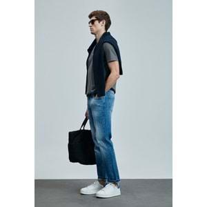 Lufian 111200196 Franz Smart Jean Erkek Pantolon Slim Fit Erkek Kot Pantolon