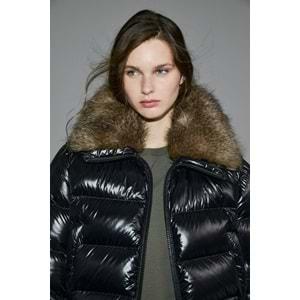 Lufian 122120041 Daısy Kaz Tüyü Kadın Mont