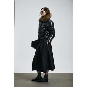 Lufian 122120041 Daısy Kaz Tüyü Kadın Mont