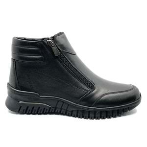 Venüs Ekko Hakiki Deri Düz Kaymaz Taban Ortopedik Kadın Bot