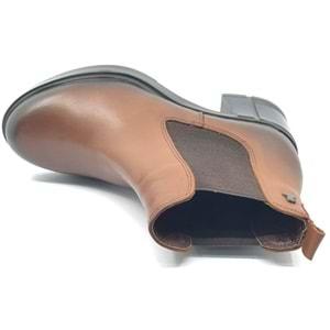 Venüs Amare Hakiki Deri Kaymaz Taban Ortopedik Kadın Bot