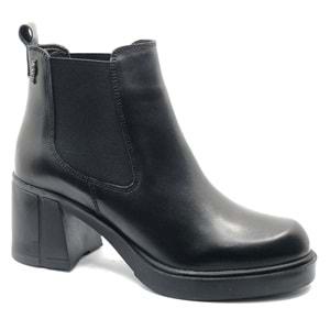 Venüs Amare Hakiki Deri Kaymaz Taban Ortopedik Kadın Bot