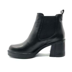 Venüs Amare Hakiki Deri Kaymaz Taban Ortopedik Kadın Bot