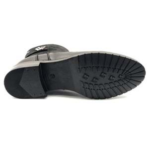 Venüs Vacca Hakiki Deri Düz Kaymaz Taban Ortopedik Kadın Bot