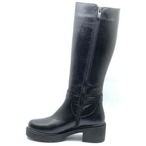 Venüs Festina Hakiki Deri Ortopedik Topuklu Kadın Çizme