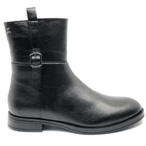 Venüs Harmany Hakiki Deri Düz Kaymaz Taban Ortopedik Kadın Bot