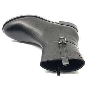 Venüs Harmany Hakiki Deri Düz Kaymaz Taban Ortopedik Kadın Bot