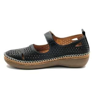 Venüs Turyeb Hakiki Deri Ortopedik Kadın Casual Babet Ayakkabı