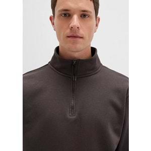 Mavi 0S10278-70219 Basic Yarım Fermuarlı Sweatshirt