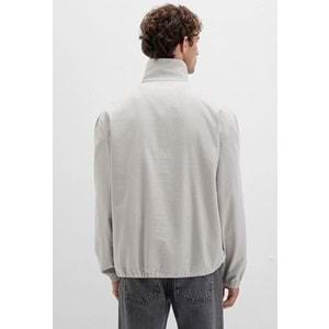 Mavi 0211684-70074 Yarım Fermuarlı Kanguru Cepli Erkek Sweatshirt