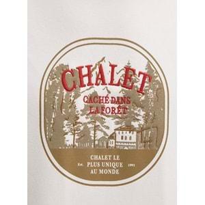 Mavi 0S10484-70057 Chalet Nakışlı Bisiklet Yaka Sweatshirt