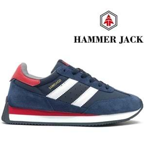 Hammer Jack 101-24985-M Santiago Deri Sneaker Erkek Spor Ayakkabı