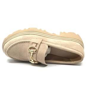 Feles 052-833 Toka Detaylı Oxford Günlük Loafer Kadın Ayakkabı