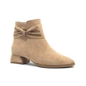 Asya Kurdela Taş Detaylı Topuklu Kadın Bot