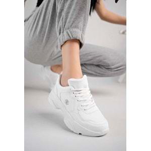 Lambırlent 9972 Kalın Taban Sneaker Unisex Spor Ayakkabı