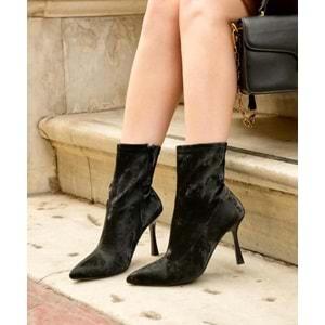 Feles Streç Çorap Bot Topuklu Kadın Bot