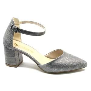 İremsu Çupra Saten Detaylı 5 Cm Topuklu Stiletto Kadın Topuklu Ayakkabı