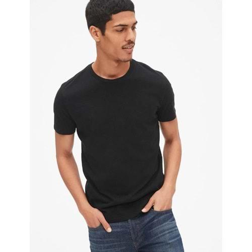 Gap Bisiklet Yaka Basic T-Shirt 310876690 Kısa Kol Tişört Erkek T-Shirt