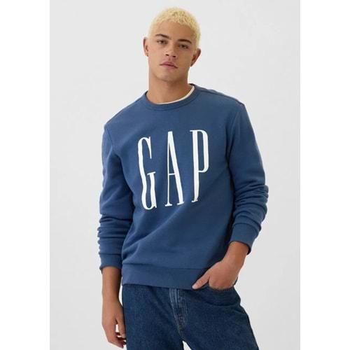 Gap V-Lw Dp Fleece Gap Logo 542214 Erkek Sweatshirt