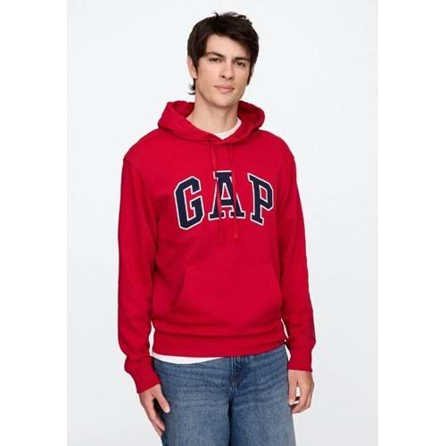 Gap V-Frch Ft Herıtage Logo Po Snl - 868460007 Erkek Kapüşonlu Sweatshirt