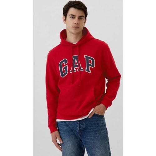 Gap V-Heritage Gap Logo SNL 674148 Erkek Kapüşonlu Sweatshirt