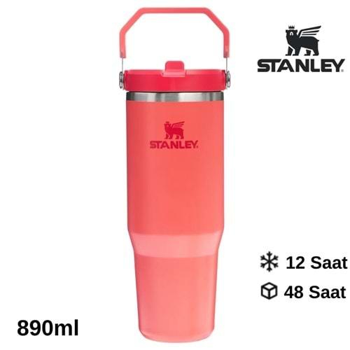 Stanley The IceFlow Flip Straw Pipetli Termos Bardak 0.89 LT Matara