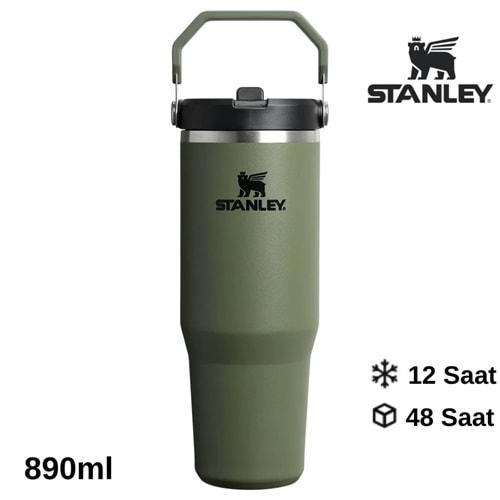 Stanley The IceFlow Flip Straw Pipetli Termos Bardak 0.89 LT Matara