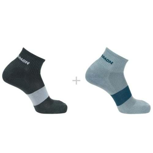 Salomon LC2095400 Evasıon Ankle 2 Pack 2 Parça-Adet Unisex Çorap