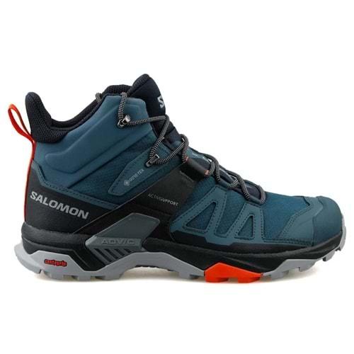 Salomon X Ultra 4 Mıd Gtx Gore-Tex® L47352600 Hiking Patika Tırmanış Erkek Outdoor Bot