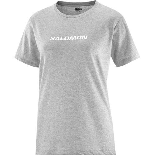Salomon LC2217500 Logo SS Tee W Tişört Kadın T-Shirt