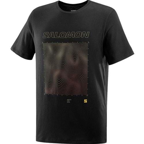 Salomon LC2219200 Graphic SS Tee Tişört Erkek T-Shirt