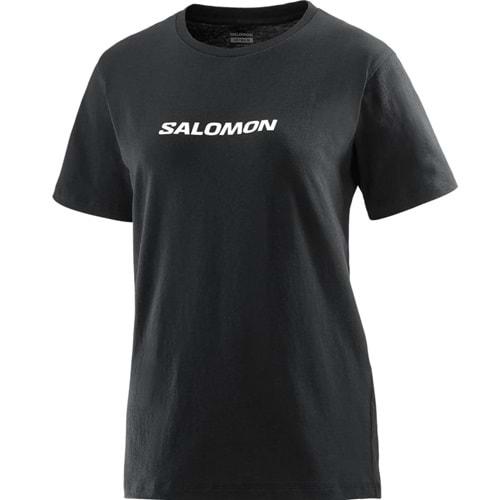 Salomon LC2217700 Logo SS Tee W Tişört Kadın T-Shirt