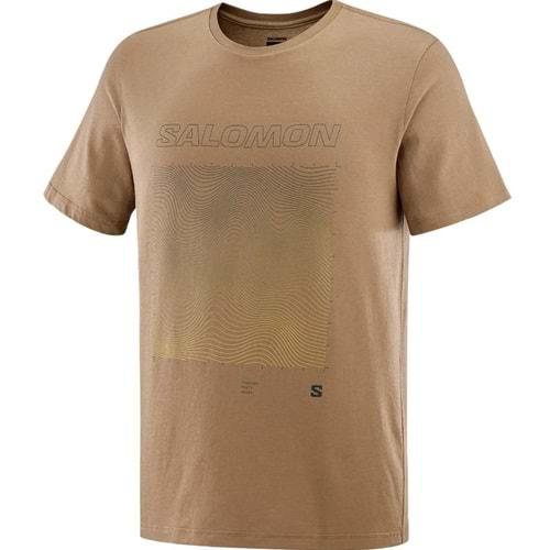 Salomon LC2247100 Graphic SS Tee Tişört Erkek T-Shirt