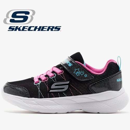 Skechers Snap Sprints 2.0 - Stars Away 303518L-BKMT Ortopedik Çocuk Spor Ayakkabı