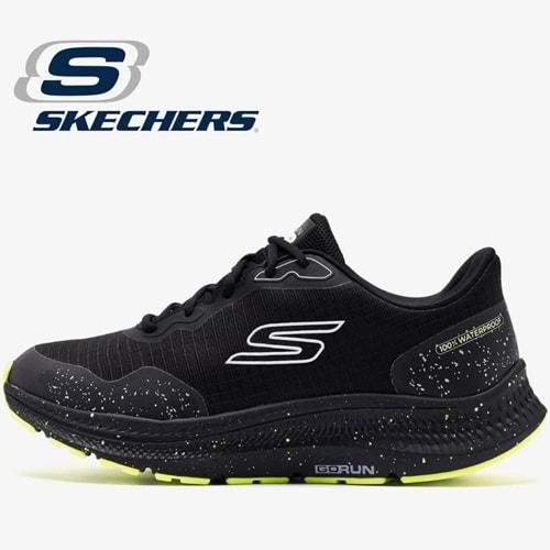 Skechers Go Run Consistent 2.0 - Piedmont 220874-BKLM Su Geçirmez Erkek Spor Ayakkabı