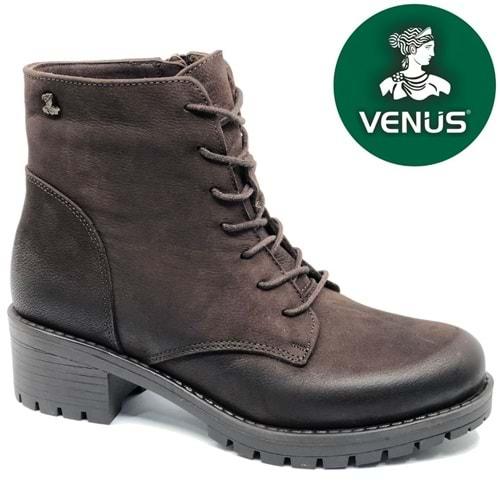 Venüs Yurs Hakiki Deri Kaymaz Taban Ortopedik Kadın Postal Bot
