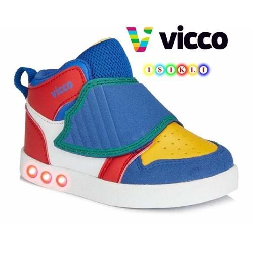 Vicco Ufo Işıklı Ortopedik Çocuk Boğazlı Spor Ayakkabı