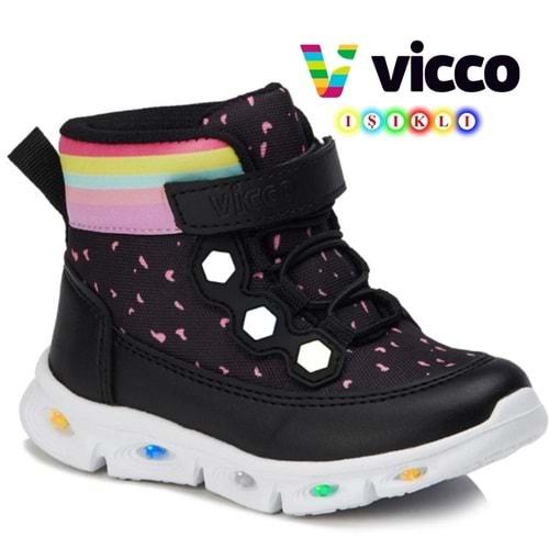 Vicco Mizu Işıklı Phylon Taban Ortopedik Çocuk Boğazlı Spor Ayakkabı