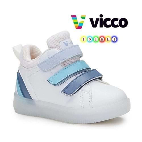 Vicco Rainbow Işıklı Ortopedik Çocuk Boğazlı Spor Ayakkabı