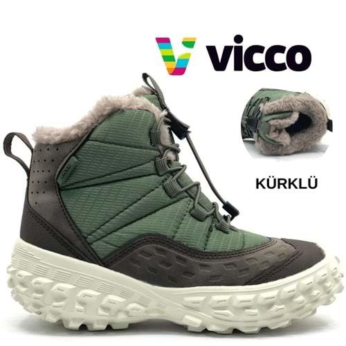 Vicco Tiger Phylon Kauçuk Taban Ortopedik Çocuk Kar Botu