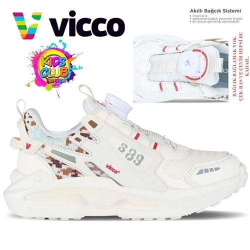 Vicco Code Akıllı Bağcık Mekanizmalı Ortopedik Çocuk Spor Ayakkabı