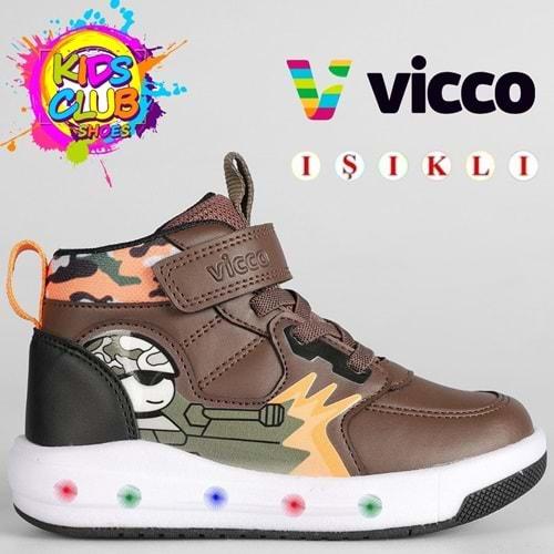 Vicco Dragus Phylon Kauçuk Taban Ortopedik Işıklı Çocuk Bot