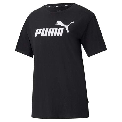 Puma 586868-01 ESS Logo Boyfriend Tee Tişort Kadın Tişört