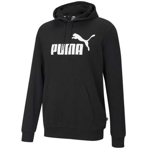 Puma 586688-01 ESS Big Logo Hoodie Erkek Kapüşonlu Sweatshirt