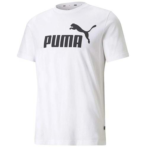 Puma 586666-02 Ess Logo Tee Tişort Erkek T-Shirt